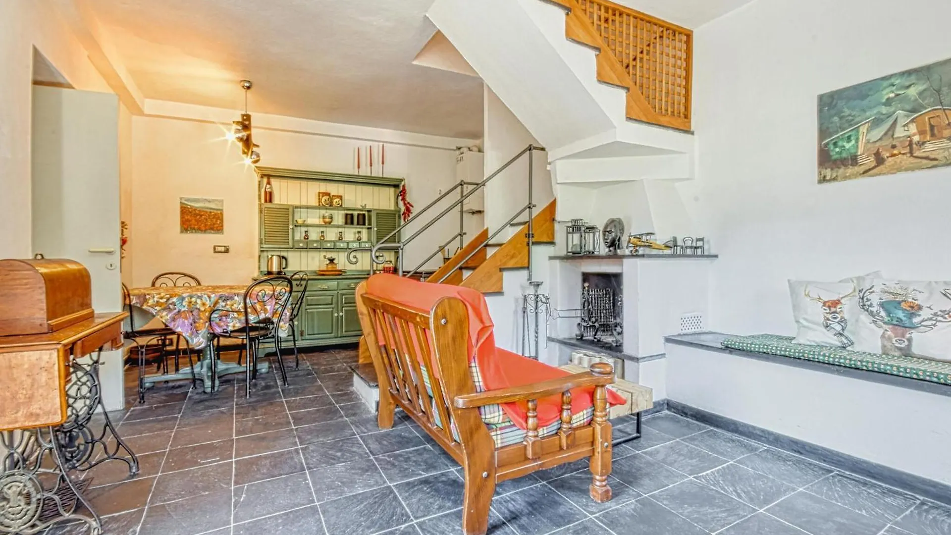 Lovely Home In Uscio With Kitchen Holiday home